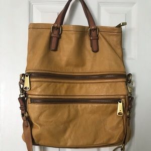 Leather fossil explorer bag